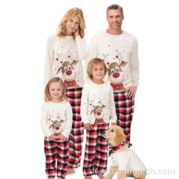 Pyjama de Noël en famille Ours polaire